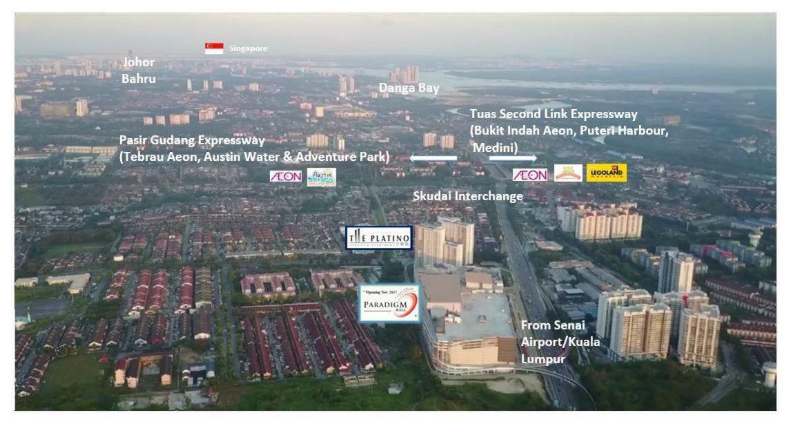 Johor Bahru Paradigm Leplatino Homestay Exterior foto
